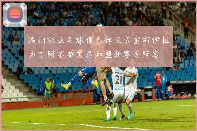 温州职业足球俱乐部正式宣布伊拉力丁阿不都黑尼加盟新赛季阵容